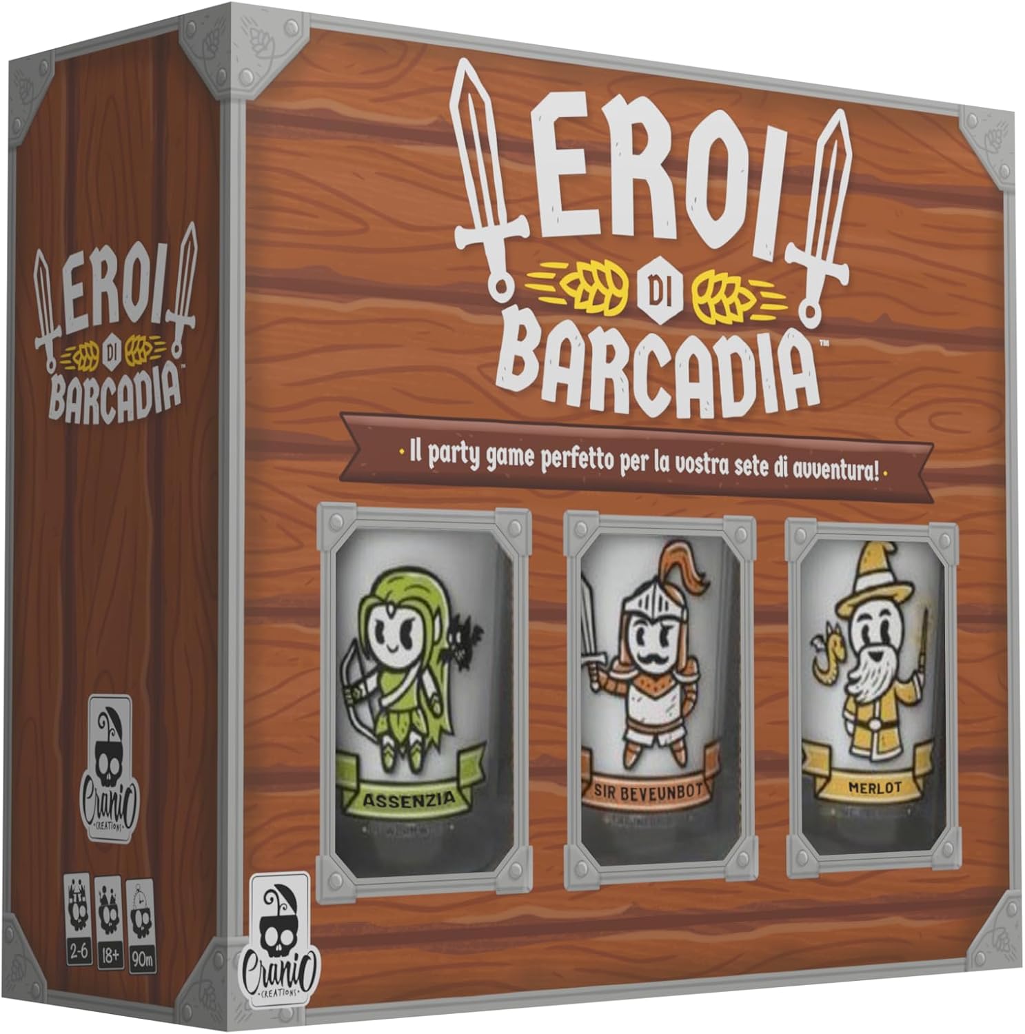 Scatola Heroes of Barcadia
